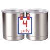 10 oz. Silver Stainless Steel Short Tumbler Thumbnail