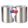 10 oz. Silver Stainless Steel Short Tumbler Thumbnail