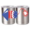 10 oz. Silver Stainless Steel Short Tumbler Thumbnail