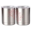 10 oz. Silver Stainless Steel Short Tumbler Thumbnail