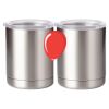 10 oz. Silver Stainless Steel Short Tumbler Thumbnail