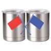10 oz. Silver Stainless Steel Short Tumbler Thumbnail
