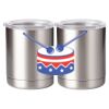 10 oz. Silver Stainless Steel Short Tumbler Thumbnail