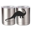 10 oz. Silver Stainless Steel Short Tumbler Thumbnail