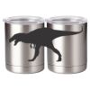 10 oz. Silver Stainless Steel Short Tumbler Thumbnail