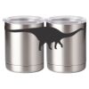 10 oz. Silver Stainless Steel Short Tumbler Thumbnail