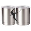 10 oz. Silver Stainless Steel Short Tumbler Thumbnail