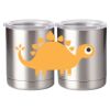 10 oz. Silver Stainless Steel Short Tumbler Thumbnail