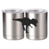 10 oz. Silver Stainless Steel Short Tumbler Thumbnail