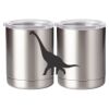 10 oz. Silver Stainless Steel Short Tumbler Thumbnail
