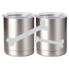 10 oz. Silver Stainless Steel Short Tumbler Thumbnail