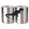 10 oz. Silver Stainless Steel Short Tumbler Thumbnail