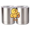 10 oz. Silver Stainless Steel Short Tumbler Thumbnail