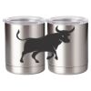 10 oz. Silver Stainless Steel Short Tumbler Thumbnail