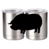 10 oz. Silver Stainless Steel Short Tumbler Thumbnail