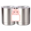 10 oz. Silver Stainless Steel Short Tumbler Thumbnail