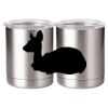 10 oz. Silver Stainless Steel Short Tumbler Thumbnail