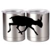 10 oz. Silver Stainless Steel Short Tumbler Thumbnail