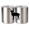 10 oz. Silver Stainless Steel Short Tumbler Thumbnail