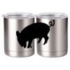 10 oz. Silver Stainless Steel Short Tumbler Thumbnail