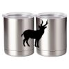 10 oz. Silver Stainless Steel Short Tumbler Thumbnail