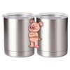 10 oz. Silver Stainless Steel Short Tumbler Thumbnail