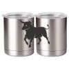 10 oz. Silver Stainless Steel Short Tumbler Thumbnail