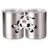 10 oz. Silver Stainless Steel Short Tumbler Thumbnail