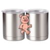 10 oz. Silver Stainless Steel Short Tumbler Thumbnail