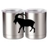 10 oz. Silver Stainless Steel Short Tumbler Thumbnail