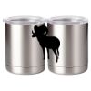 10 oz. Silver Stainless Steel Short Tumbler Thumbnail