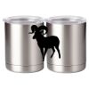 10 oz. Silver Stainless Steel Short Tumbler Thumbnail