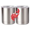 10 oz. Silver Stainless Steel Short Tumbler Thumbnail