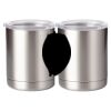 10 oz. Silver Stainless Steel Short Tumbler Thumbnail