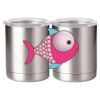 10 oz. Silver Stainless Steel Short Tumbler Thumbnail