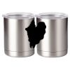 10 oz. Silver Stainless Steel Short Tumbler Thumbnail