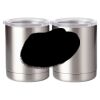 10 oz. Silver Stainless Steel Short Tumbler Thumbnail