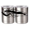 10 oz. Silver Stainless Steel Short Tumbler Thumbnail