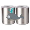 10 oz. Silver Stainless Steel Short Tumbler Thumbnail