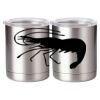 10 oz. Silver Stainless Steel Short Tumbler Thumbnail
