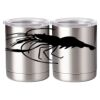 10 oz. Silver Stainless Steel Short Tumbler Thumbnail