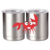 10 oz. Silver Stainless Steel Short Tumbler Thumbnail