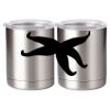 10 oz. Silver Stainless Steel Short Tumbler Thumbnail