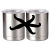 10 oz. Silver Stainless Steel Short Tumbler Thumbnail