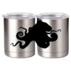 10 oz. Silver Stainless Steel Short Tumbler Thumbnail
