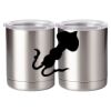 10 oz. Silver Stainless Steel Short Tumbler Thumbnail