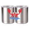 10 oz. Silver Stainless Steel Short Tumbler Thumbnail