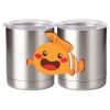 10 oz. Silver Stainless Steel Short Tumbler Thumbnail