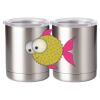 10 oz. Silver Stainless Steel Short Tumbler Thumbnail