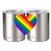 10 oz. Silver Stainless Steel Short Tumbler Thumbnail